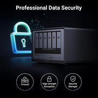 UGREEN DXP6800 Pro 8GB 6-Bay Desktop NAS Intel Core I5-1235U 10-Core 8GB RAM PCIe X4 USB3 2Port Kapasitas 64GB Stok (Tanpa Disk)