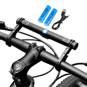 Support de guidon de vélo en alliage d'aluminium <span class=keywords><strong>rechargeable</strong></span> 4000 mAh avec batterie externe pour vélos de route et BMX - Product Image 1