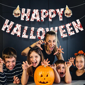 Guirnalda de Fantasmas para Halloween, Decoración de Jardín para Fiestas Espeluznantes, Venta al por Mayor - Product Image 3