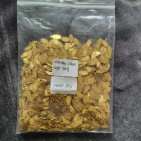 Accessoires pour pièces de monnaie avec logo personnalisé en acier inoxydable poli ovale en forme de cœur avec PVD plaqué or résultats de bijoux et composants