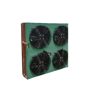 Enfriador de aire de suministro de fábrica, condensador tipo H, pieza de intercambio de calor de refrigeración, Enfriador de bajo ruido, unidad de condensación, cámara frigorífica - Product Image 1