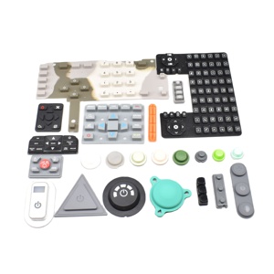 Nhà Máy Tùy Chỉnh Dẫn Điện Tử <span class=keywords><strong>Silicone</strong></span> Cao Su Bàn Phím Bàn Phím <span class=keywords><strong>Silicone</strong></span> Nút Bàn Phím Cao Su - Product Image 1