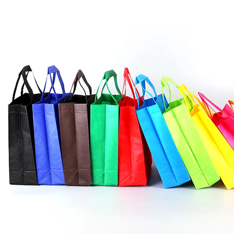 Angel Nonwoven Tote Bag With Logo Foldable Reusable PP Non Woven Spunbond Shopping Bag