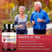 Complément CoQ10 à Marque Blanche avec Extrait de Poivre Noir, Antioxydant Naturel pour le Bien-être, Sans OGM
