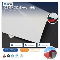 Rouleau de tissu bâche en polyester haute ténacité enduit PVC, 650 g/m², 100 % occultant, ignifuge, imperméable et résistant aux UV, pour tentes