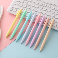 Stylo à bille en plastique multicolores pour étudiants, fournitures scolaires et de bureau, logo personnalisé, vente en gros, pas cher, X729
