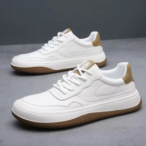 Zapatillas Deportivas Casuales de Cuero Transpirable para Mujer, Zapatos Cómodos para Caminar con Diseño Moderno y Características Atemporales - Product Image 1