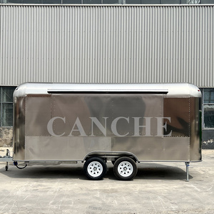 Food Truck mobile durable et facile à nettoyer | Longueur, cuisine et évier personnalisables à vendre - Product Image 1