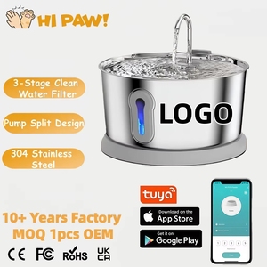 Fontaine à eau automatique électrique pour animaux de compagnie, grande capacité 4L, vente en gros OEM ODM, distributeur d'eau pour <span class=keywords><strong>chats</strong></span> et chiens, fontaine à eau écologique - Product Image 1