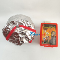 Masque de fuite d'incendie, cagoule anti-fumée d'urgence pour la lutte contre les incendies, masque respiratoire de contrôle de la respiration, combinaison de pompier, masque respiratoire de sécurité pour la lutte contre les incendies