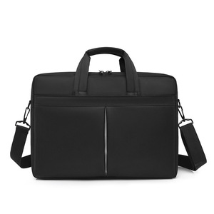 Sac à bandoulière pour ordinateur portable imperméable en Oxford, résistant aux chocs, pour les voyages d'affaires, messager, unisexe, 15,6 pouces, avec plusieurs poches - Product Image 3