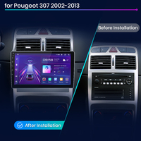 Junsun-Radio de coche V1 para Peugeot 307 SW 2002-2013, dispositivo de navegación con CarPlay inalámbrico, vídeo multimedia
