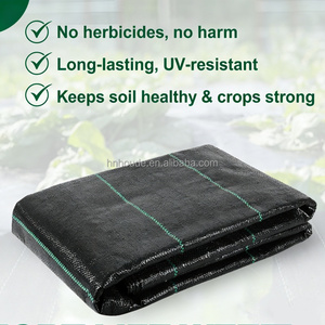 Malla de tela tejida de PP para jardín y paisajismo, cubierta de suelo resistente a los rayos UV para uso exterior, longitud personalizable - Product Image 2