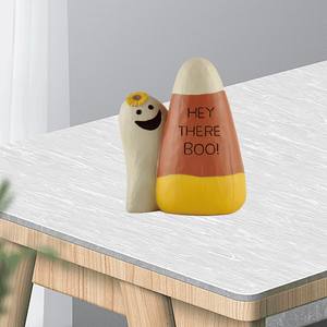 Artisanat en résine Offre Spéciale Helloween Décoration mignonne "HEY THERE BOO!" Citrouille et fantôme - Product Image 5