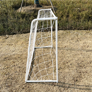 Erwachsene Mini-Fußballtornhänge 5*3,3 Fuß Stahl-Fußballtor mit Allwetternetz - Product Image 2
