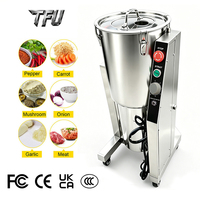 TFU 40L RVS Commerciële Voedselprocessor/Molen met Continu Werkende Motor - 3000W Industriële Groente- en Fruitbeater