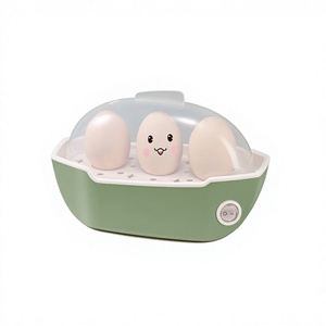 Machine à cuire les œufs à la <span class=keywords><strong>vapeur</strong></span> électrique, double couche, arrêt automatique, 150W, petite machine domestique pour <span class=keywords><strong>1</strong></span> <span class=keywords><strong>personne</strong></span>, <span class=keywords><strong>mini</strong></span>-gadget pour petit-déjeuner aux œufs en dortoir - Product Image 1