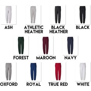 Pantalons de jogging élastiques pour hommes personnalisés, 80% coton, respirants, lot de 3 - Product Image 2
