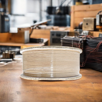 Fil de cuivre en fibre de verre IEC Câbles conducteurs toronnés personnalisables de haute qualité Recouvert de papier Fils plats/ronds en cuivre/aluminium en caoutchouc pour transformateurs