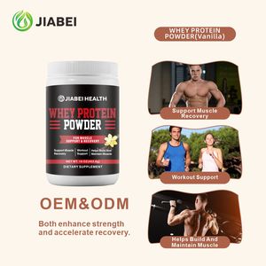 Jiabei fabrika özel OEM/ODM yetişkinler peynir altı suyu Protein tozu destek kas kurtarma beslenme sağlık takviyeleri - Product Image 4