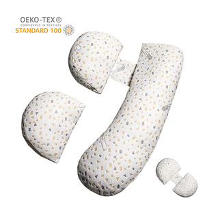 <span class=keywords><strong>Meilleur</strong></span> <span class=keywords><strong>oreiller</strong></span> de <span class=keywords><strong>grossesse</strong></span> avec housse de refroidissement réglable et amovible, oreillers de maternité soutien et confort pour les mères qui dorment - Product Image 1