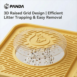 Alfombrilla de <span class=keywords><strong>arena</strong></span> para <span class=keywords><strong>gatos</strong></span> de PP de gran tamaño, antisalpicaduras, impermeable, respetuosa con el medio ambiente, tablero de Control de <span class=keywords><strong>arena</strong></span>, <span class=keywords><strong>alfombra</strong></span> de mesa para comida de mascotas, venta al por mayor - Product Image 3