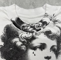 T-shirt Homme Personnalisé de Luxe Blanc de Marque Célèbre DESIGNERS, Motif Cupidon Ange, Streetwear, T-shirt Syrup contre la Toux, Vente en Gros