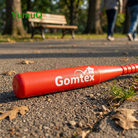 Ensemble de bâton et balle de baseball en plastique personnalisable pour enfants YumuQ Factory avec tee de baseball 2 en 1 |   Batte d'entraînement intérieure/extérieure de 22 pouces