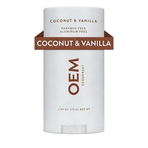<span class=keywords><strong>Desodorante</strong></span> en Barra Unisex de Coco y Vainilla, Natural a Base de Hierbas para Adultos, Protección Efectiva Contra el Olor, Antitranspirante de Larga Duración, Sin Aluminio - Product Image 1