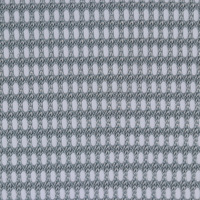 Coussin de dossier en maille quadrillée pour chaise de bureau, 280 g/m², tricoté en warp, polyester, pour voiture, extérieur, motif uni