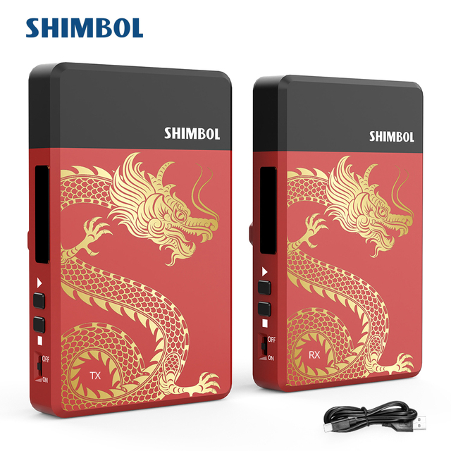 SHIMBOL TP MINI Wireless Video Transmission Receiver System 1080P HD 0.07S Latency 200 Meter Transmission