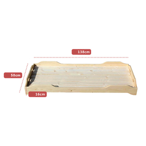 Meubles pour bébé <span class=keywords><strong>Lit</strong></span> push-pull à pieds carrés <span class=keywords><strong>Lit</strong></span> pour jardin d'enfants <span class=keywords><strong>Lit</strong></span> en <span class=keywords><strong>bois</strong></span> massif en <span class=keywords><strong>bois</strong></span> de chêne - Product Image 3