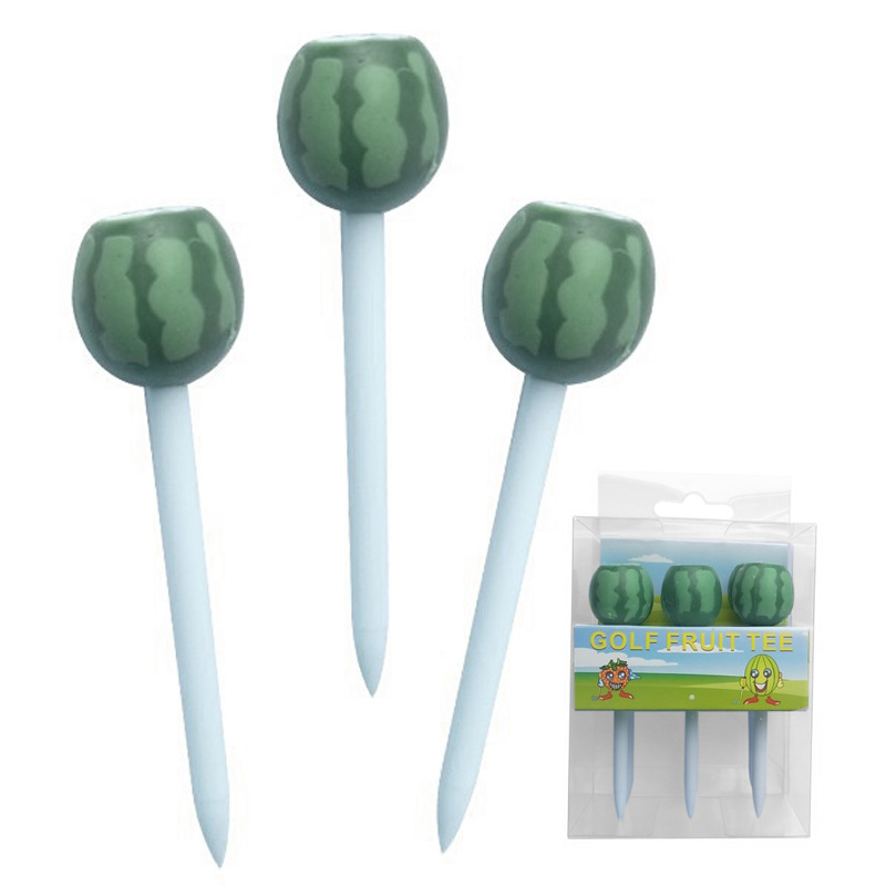 2021 high quality 83mm plastic fruit shaped golf tee accessories for golf course