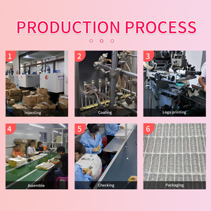 Rỗng nhựa mỹ phẩm container với bàn chải tem nóng niêm phong <span class=keywords><strong>cap</strong></span> cho nền tảng chất lỏng & Lip Gloss chai - Product Image 5