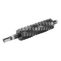 XPtools kepala pemotong Spiral baja untuk pekerjaan kayu kepala pemotong Spiral suku cadang serut kayu penting untuk mesin pertukangan