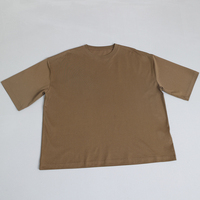 T-shirt Homme Oversize NOUVEAU en Sorona Menthe 240 g/m² Coupe Boxy Large à Manches Courtes, Sensation Fraîche, Séchage Rapide, UPF50, Vente en Gros