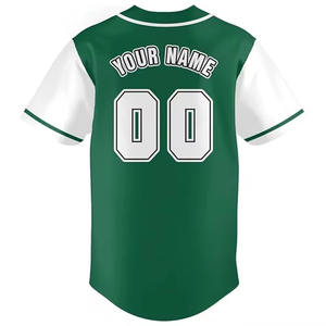 Camiseta de Béisbol de Alta Calidad 100% Poliéster con Diseño Impreso, Absorbe la Humedad y es Antibacteriana para Equipos - Product Image 5