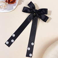 SASAACC petite perle fraîche arc épingle à cheveux fille doux Joker cheveux accessoires princesse thé haut Clip coiffure