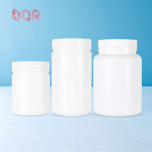 Frascos de polvo de plástico de boca ancha sellados blancos gruesos 250ml 300ml 350ml 500ml para tabletas de píldoras y gránulos de sal de explosión - Product Image 6