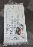 Enfants bricolage peinture tapis de prière musulman Eid dessin peinture éducatif islamique enfants tapis de prière