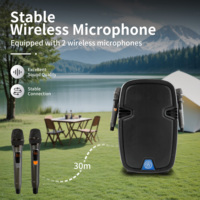 [Stock CN] Système de sonorisation professionnel Accuracy Pro Audio PMLT10ABH, enceintes portables, alimentées par batterie, enceinte Bluetooth sur chariot