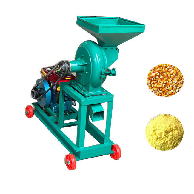 Electric diesel Disk Mill Corn Grinder