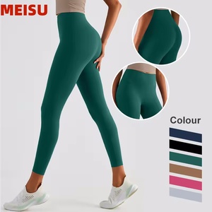 Precio de fábrica Leggings de gimnasio de cintura alta Ropa de yoga Leggings atléticos Pantalones deportivos para gimnasio - Product Image 1