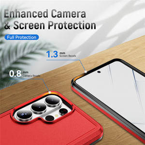 Coque de téléphone hybride PC TPU ultra résistante avec découpe précise pour Samsung Galaxy S26 Edge/S26 Pro/S26 Ultra - Product Image 5