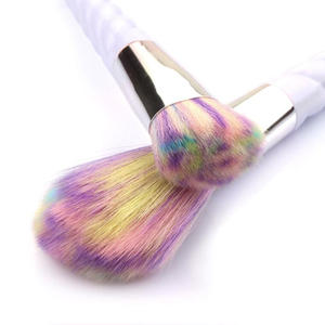 10 unids/set de brochas de maquillaje con cerdas de colores, juego de brochas de maquillaje de fantasía, Kit de brochas para base de sombra de ojos - Product Image 3