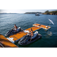 Dock flottant gonflable pour jet-ski, quai gonflable pour bateau, quai gonflable