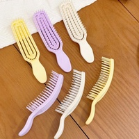 Brosse à cheveux portable et volumisante, brosse à air ventilée résistante à la chaleur pour cheveux fins, brosse de coiffage pour séchage rapide