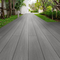 Fabricant chinois de terrasses en WPC en teck, revêtement de sol en WPC 3D, terrasse en bois composite d'extérieur pour piscine, jardin, terrasse