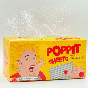 Feuilles Poppit Réutilisables : Jouet Anti-Stress à Bulles pour Tous les Âges – Soulagement de la Pression et Jeu Relaxant - Product Image 2