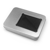 Kotak Hadiah Kotak Kemasan USB Harga Kompetitif Kustom Promosi Kotak untuk Usb Flash Drive Disk dengan Jendela